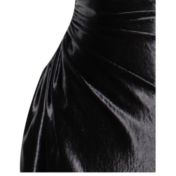 Callie Lives Blinding Love: Sleeveless Cami Cowl Neck Golden Yellow Slip Dress L - Picture 11 of 12